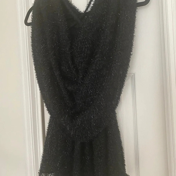 Jackie O Division of Surf and Turf California Cowl Neck Vintage Shag Top Size S - Picture 5 of 6